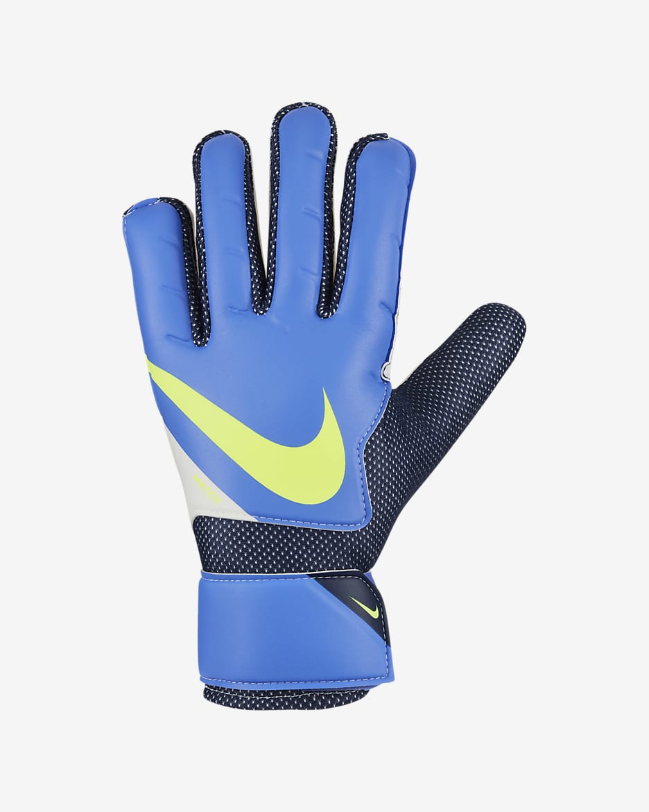 Guantes nike futbol azul on sale